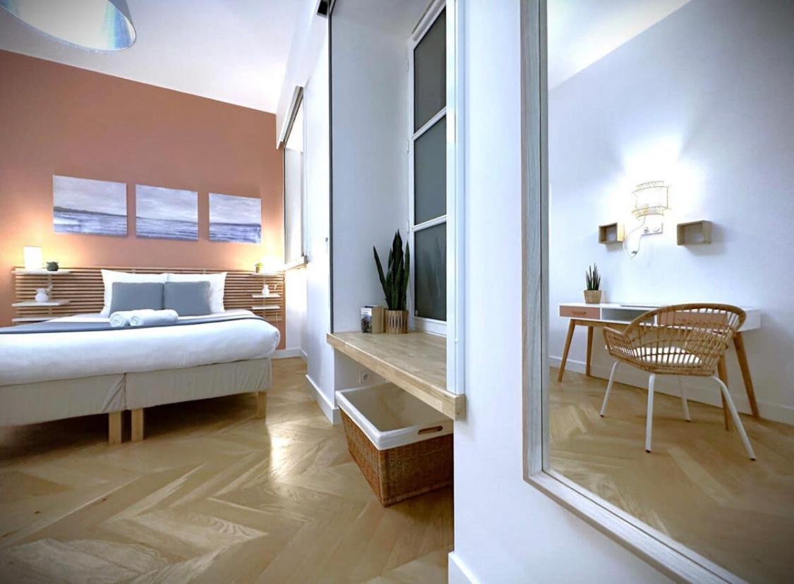 Hypercentre Appart 2 A 4 Pers, Calme & Cosy Avec Terrasse Privee Нант Екстер'єр фото