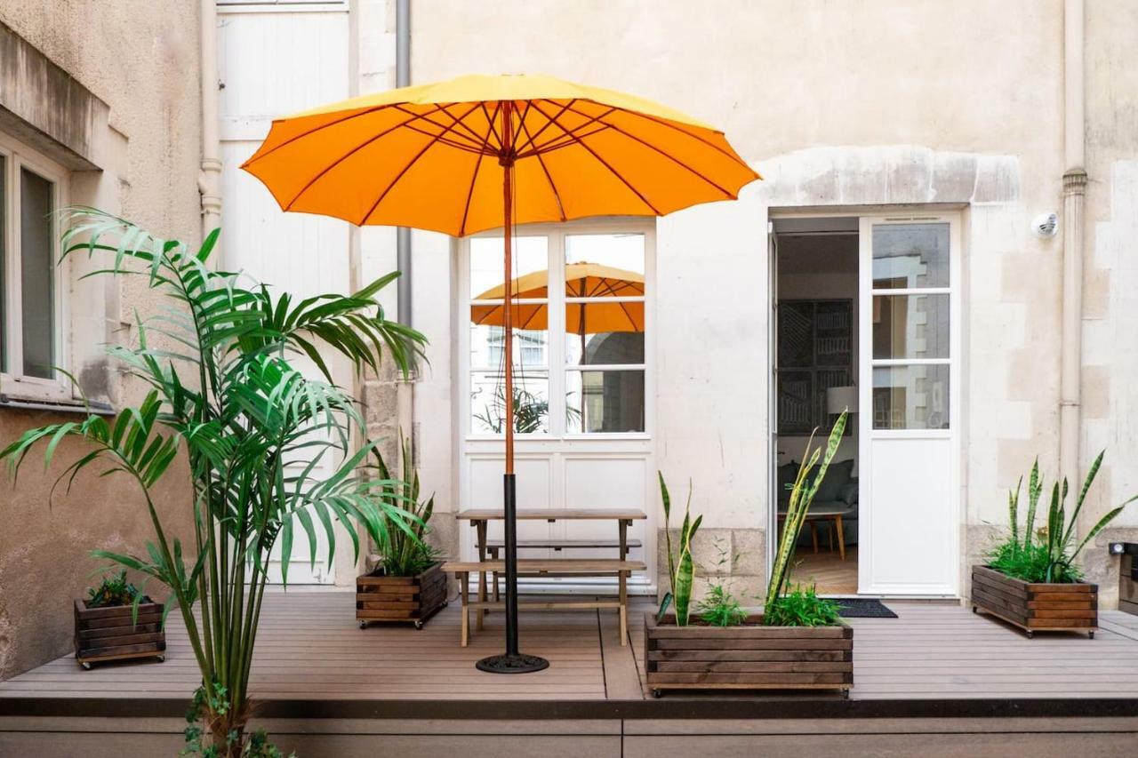 Hypercentre Appart 2 A 4 Pers, Calme & Cosy Avec Terrasse Privee Нант Екстер'єр фото