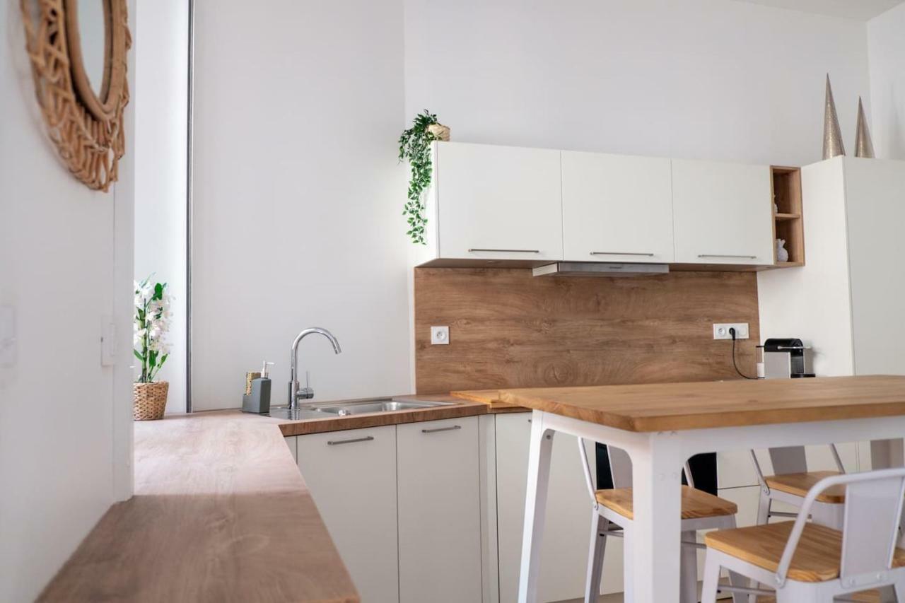 Hypercentre Appart 2 A 4 Pers, Calme & Cosy Avec Terrasse Privee Нант Екстер'єр фото